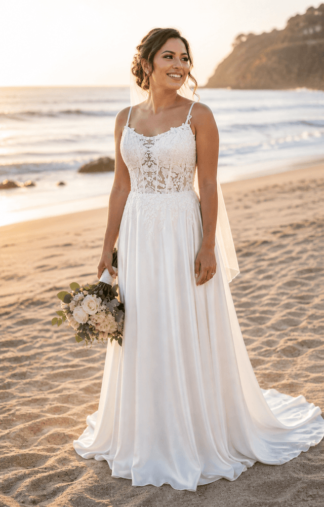 a line wedding dresses under 500 Wedding Dresses Under $500