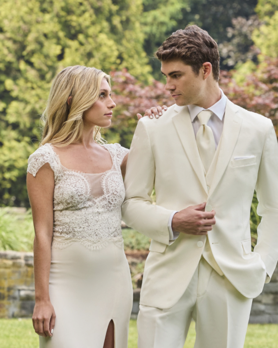 Aragon Ivory Suit | AB2B Boutique (All Brides 2 Be) Clearwater FL