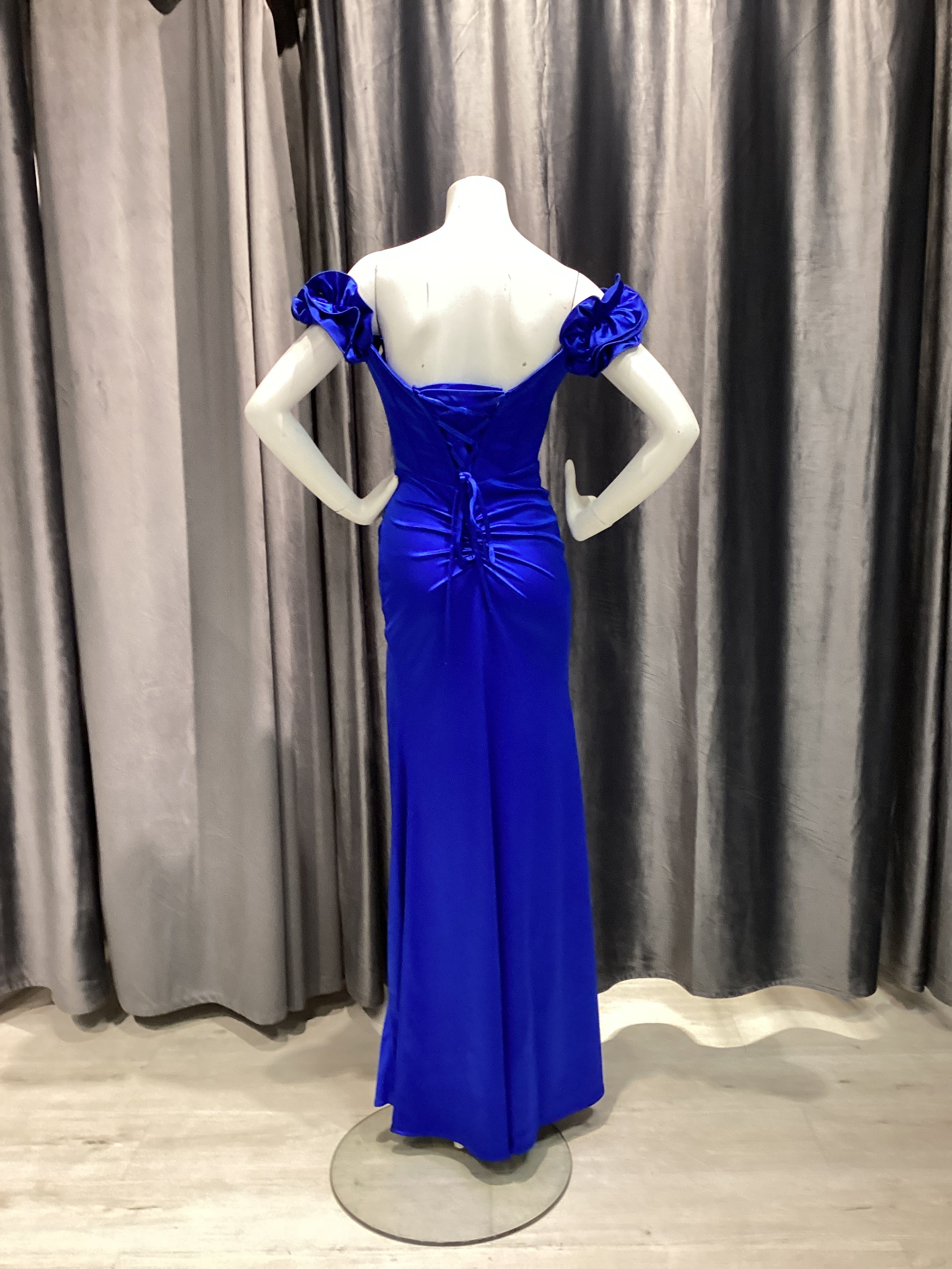 3x prom dresses plus size prom dresses near me Ladivine Ch079C Long Plus-Size Formal Dress Dusty Blue / 3X