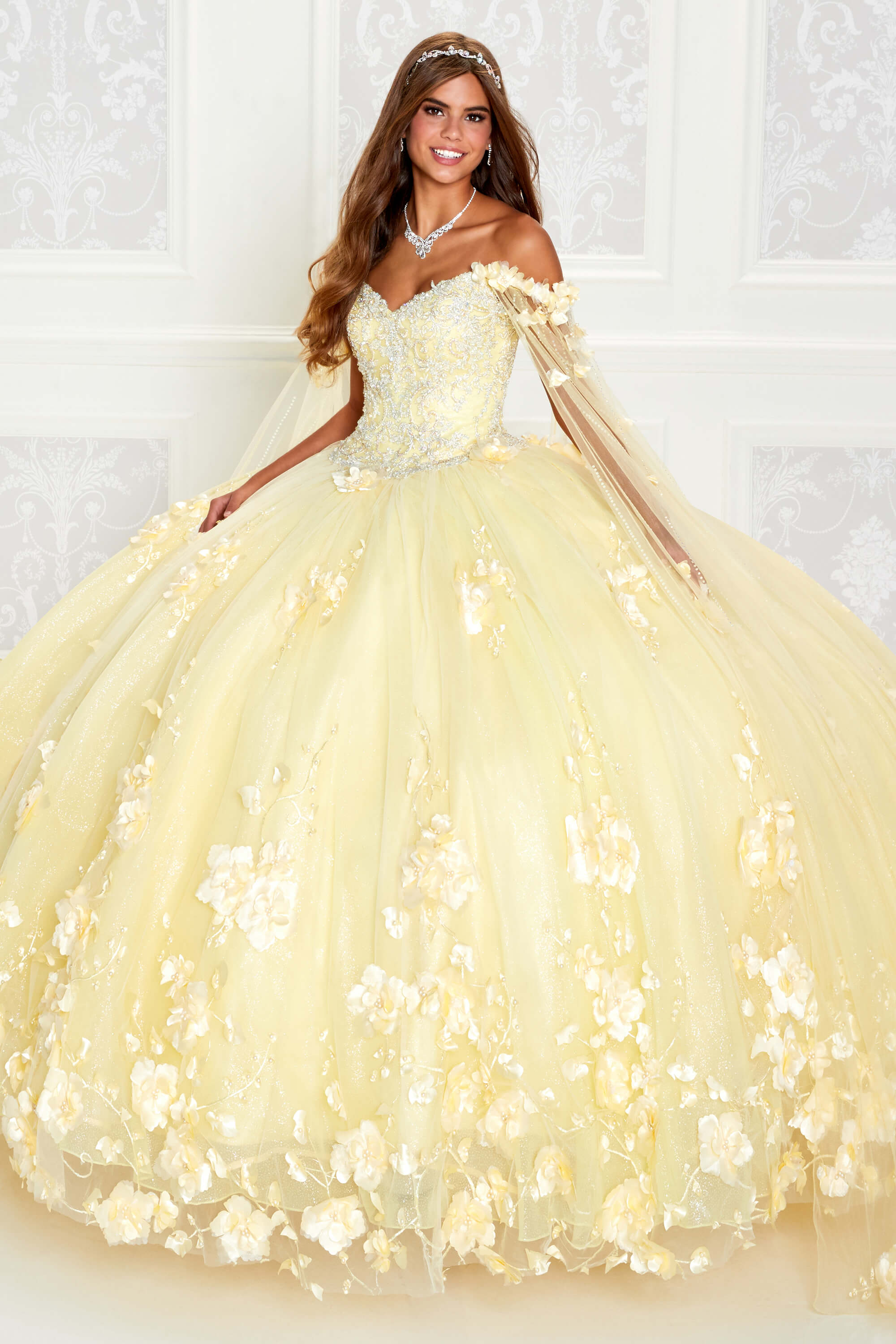 Yellow belle wedding dress cheap